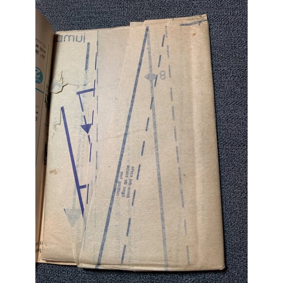 Simplicity 8364 Vintage Sewing Pattern Womens Jumper Dress 1970s Size 12 - Picture 3 of 5